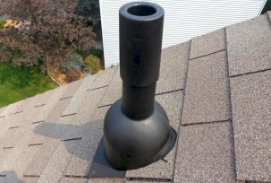 Drain pipe for sewage as a guarantee of clean air in the house