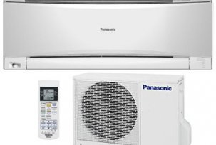 Overview of Panasonic air conditioners: channel, inverter, cassette, window and their blocks