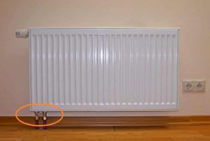 Technology for dismantling the heating radiator