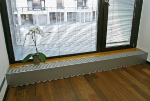 Korištenje slabo grijanih radijatora za panoramske prozore