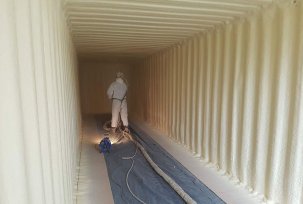 Ways of insulating containers for accommodation