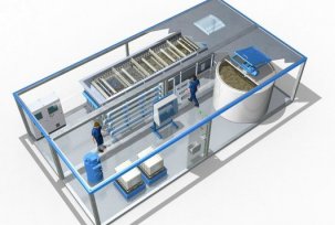 What are modular sewage treatment plants