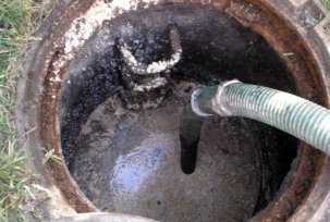 How to get rid of sludge in a cesspool