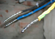 How to connect aluminum wires to each other