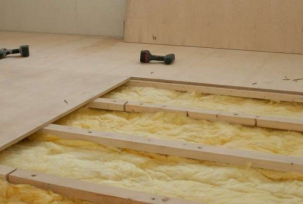 Features of insulation of wooden floors between floors