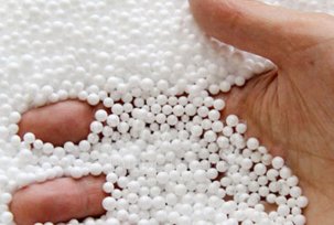 Multifunctional material polystyrene foam in granules