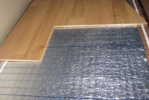 Ugradnja podnog grijanja ispod laminatnog poda