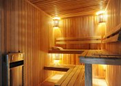 How to make lighting in a steam bath with your own hands