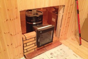 Cara memasang dapur sauna sendiri