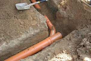 What sewer pipes can be laid in the ground