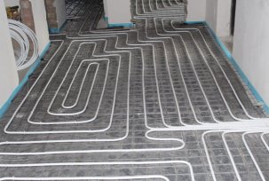 Types of underfloor heating and installation features