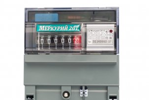 How to connect a single-phase electric meter Mercury 201