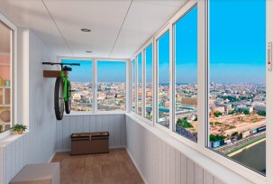 So isolieren Sie einen Balkon mit Ihren eigenen Händen