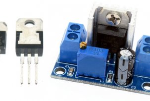 LM317 regulerbar strømregulator for LED