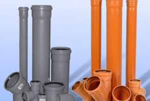 What is the difference between gray and orange sewer pipes