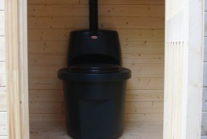 Options for a country toilet without a cesspool