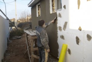 Varieties of plaster for insulation of facades