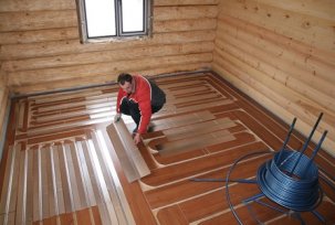 Installation methods for underfloor heating underfloor heating