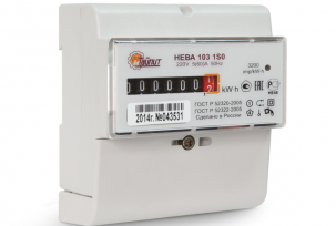 Technical characteristics and connection diagram of Neva electric meters