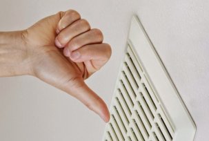 What to do if ventilation is not working well in an apartment building