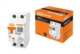 Circuit breaker designation in the diagram