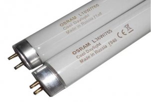 Specifications and design features of 36 W fluorescent lamps