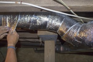 How to properly insulate the duct