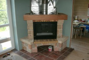 Step-by-step instructions for installing a fireplace in a house and apartment