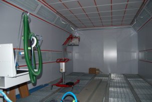 How to equip the ventilation of the spray booth with your own hands