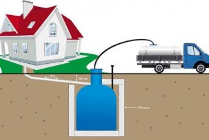 How to build a sewer pit in a private house