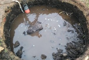 Pourquoi l'eau ne quitte pas le puisard