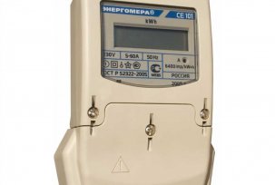 Modifications and technical characteristics of energy meters Energomera