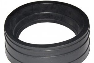 Purpose of rubber cuffs for sewer pipes