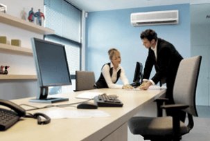 Installation de systèmes de climatisation au bureau