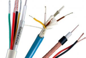 Varieties of cables for connecting a surveillance camera