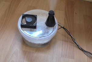 Self assembly humidifier