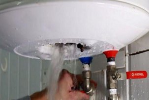 The need to drain water from water heaters