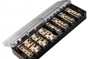 Connection diagram and types of test boxes