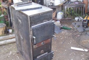 Homemade boilers for heating a private house