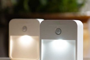 Varieties of nightlights with motion sensors for an apartment