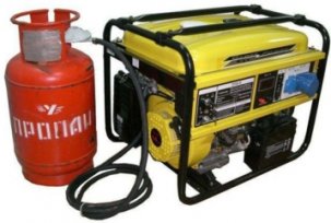 Rules for choosing a gas generator for generating electricity