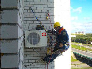 Installation de climatiseur