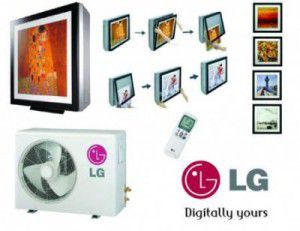 delte systemer LG ART COOL-serien