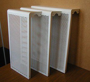 Grille en acier pour radiateur