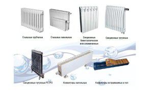 Types de radiateurs de chauffage