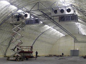 instalacija hangarske ventilacije