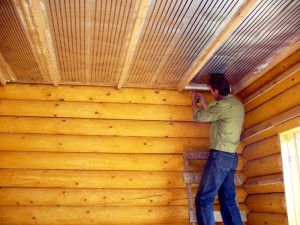 Chauffage par film d'une maison en bois